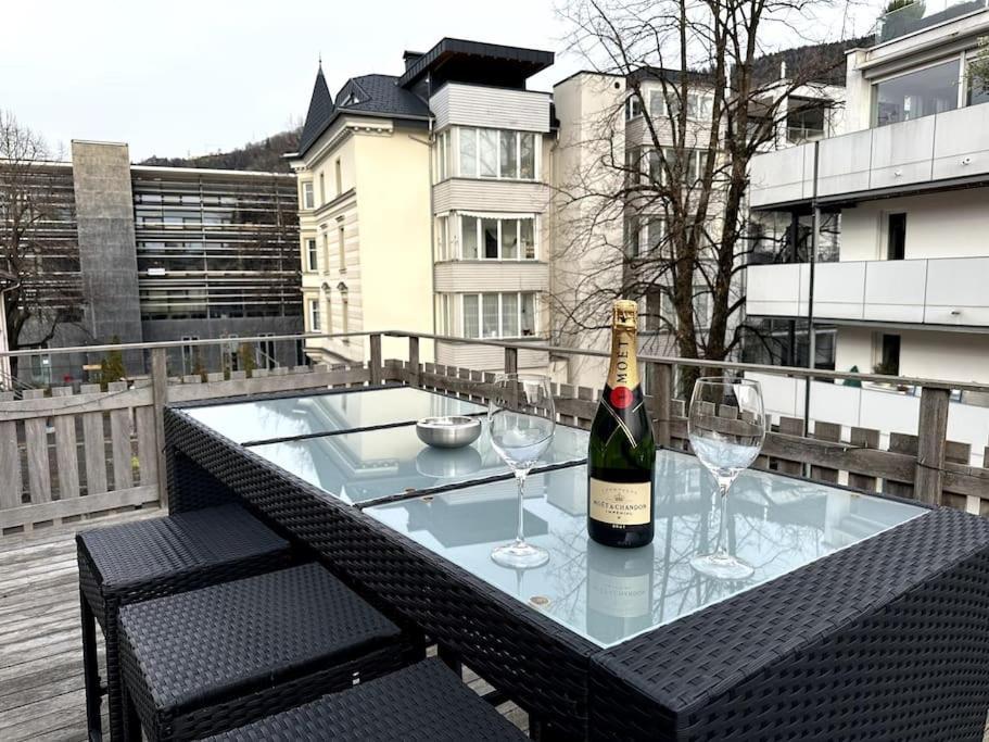Maisonette-Apartment Mit Grosser Terrasse Im Zentrum Von Bregenz Esterno foto